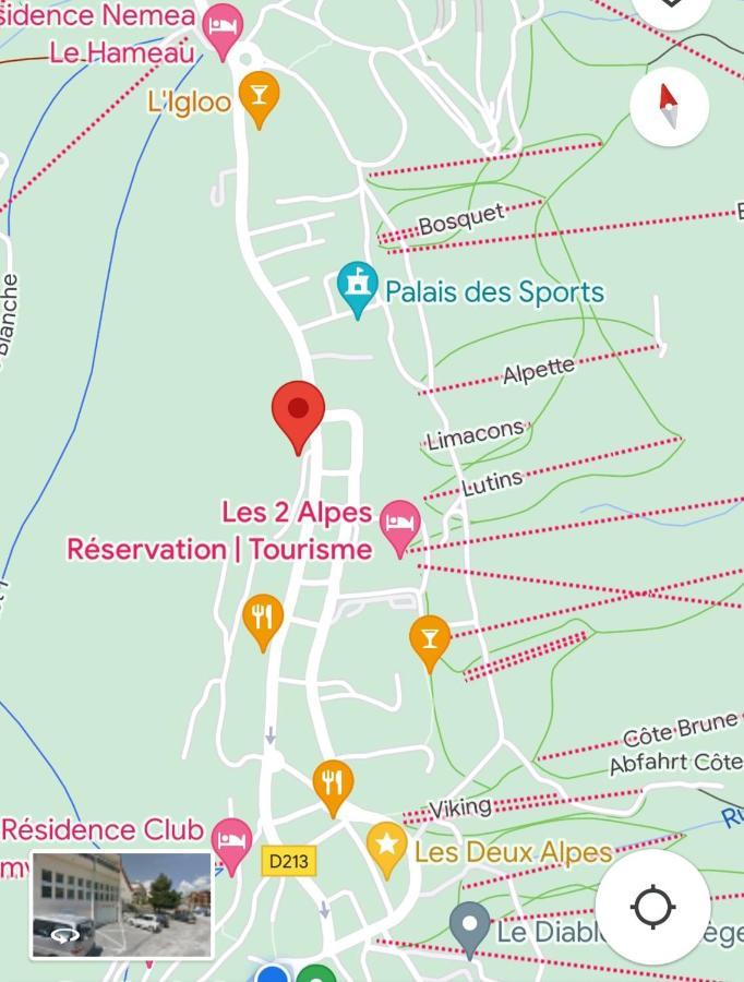 Apartamento L'Ourson Les Deux Alpes Exterior foto